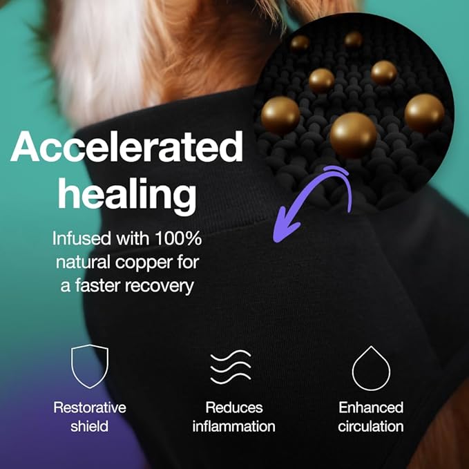 PupShield - Dog Surgery Recovery Suit Male Female - All Dog Sizes - Easy to Use Anti Licking Design Breathable Comfortable - Spay & Neuter Recovery Suit - Surgical Onesie - Cone Alternative