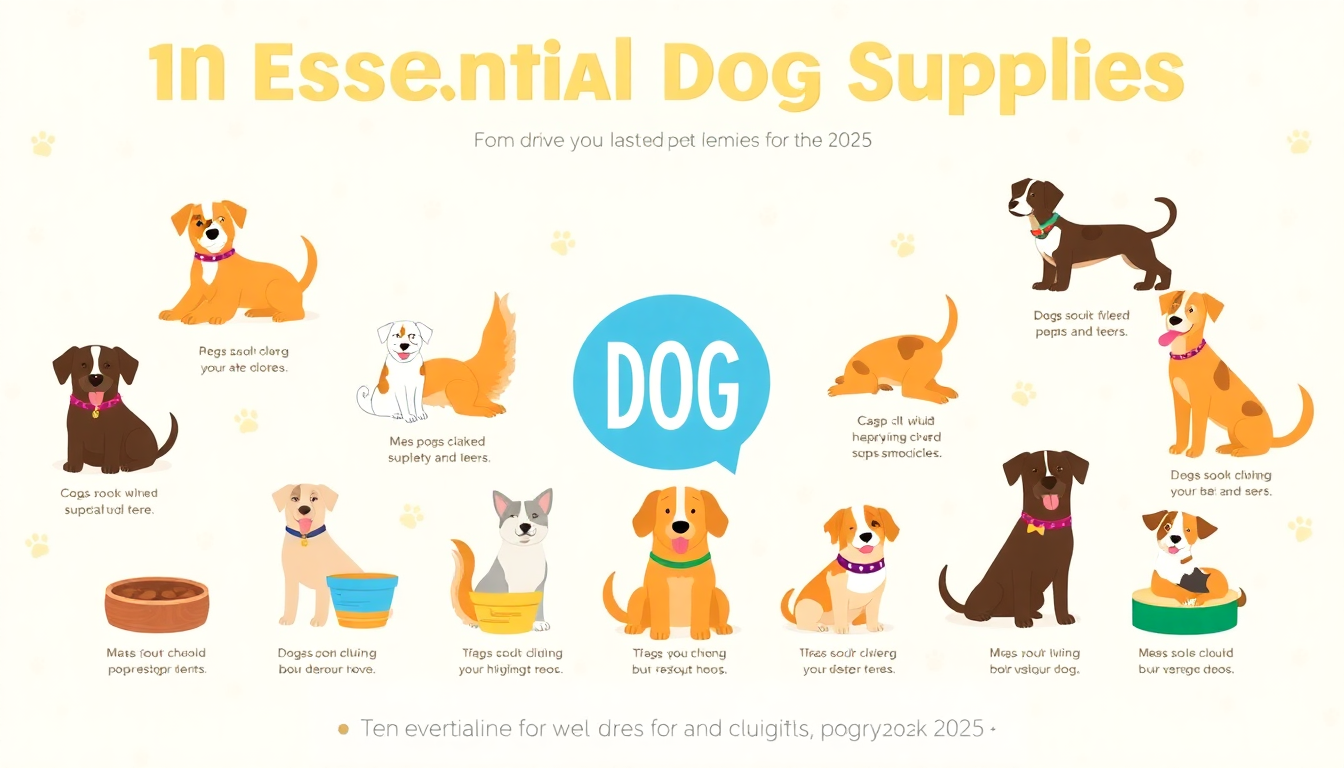 Top 10 Must-Have Pet Supplies for Happy & Healthy Dogs in 2025