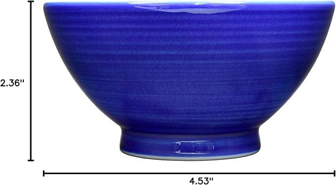Mino Ware Japanese Rice Bowl, Rice Ramen Noodle Soup Sarada Pasta, NEKOCHIGURA Cat Design, 4.5 inch 9.2 fl oz, Tora